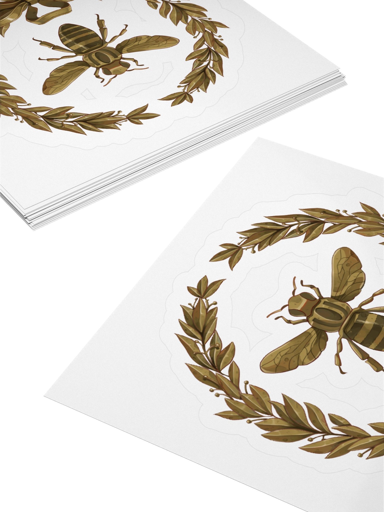 Napoleon Bee Wreath - Sticker product image (4)
