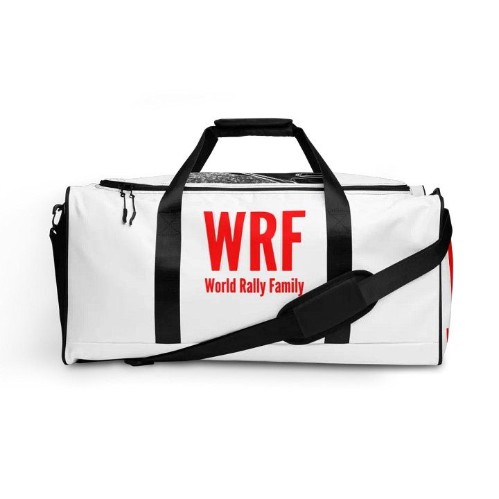 WRF Logo + Impreza Duffle Bag with Black Stitching product image (1)