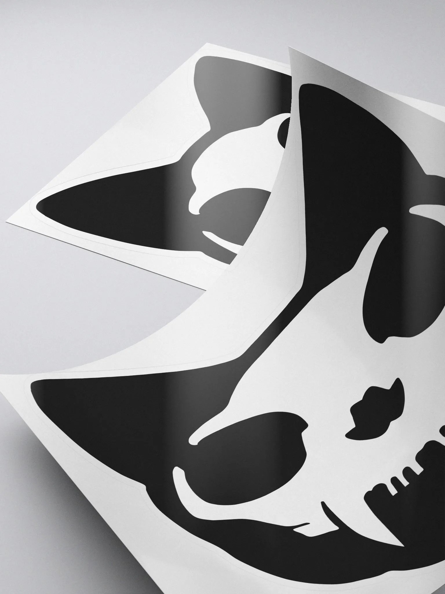 Cat Skull Sticker product image (1)