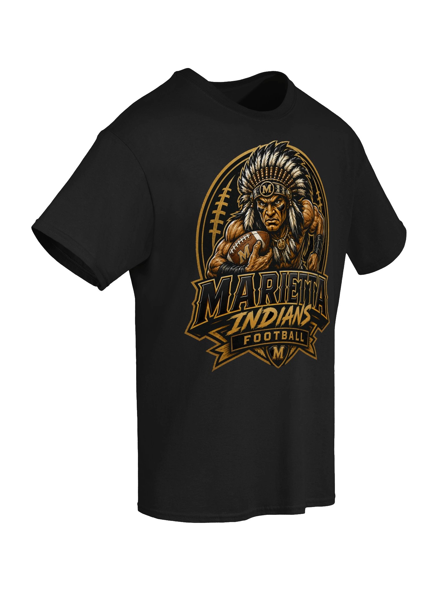 Marietta Football Tee product image (47)