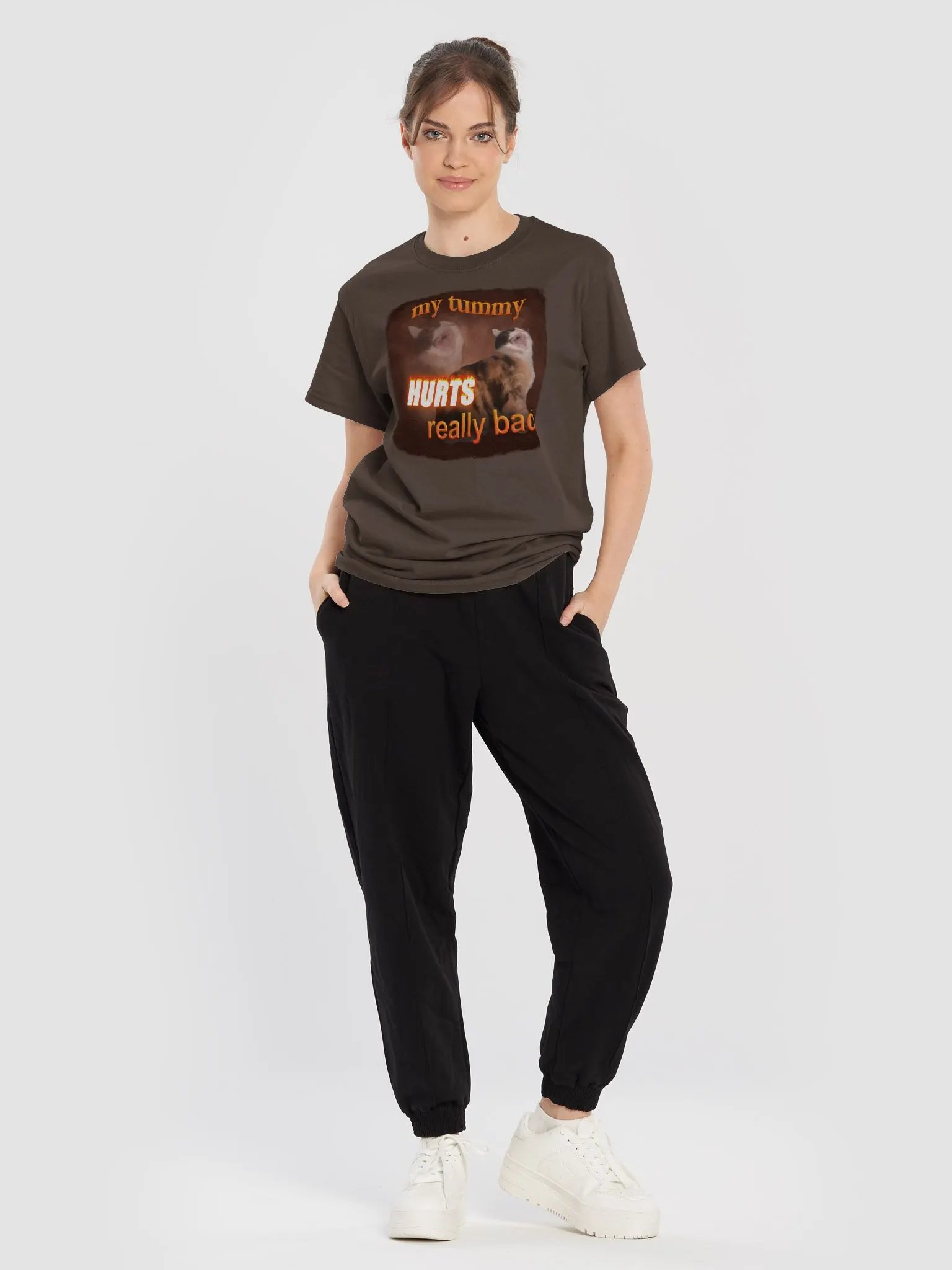 My Tummy Hurts Really Bad - Cat T-shirt product image (5)