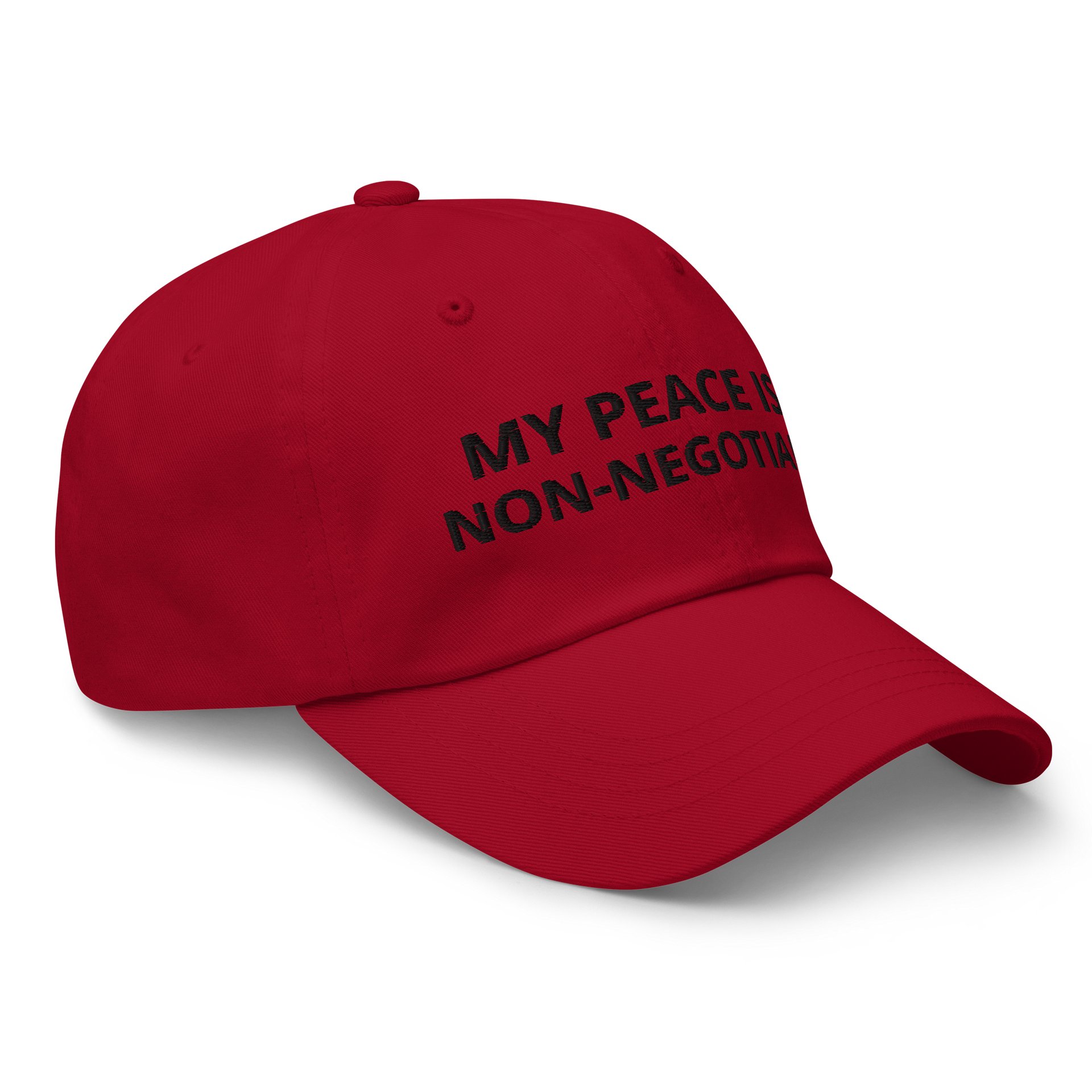 My Peace Is Non-Negotiable Cap product image (8)