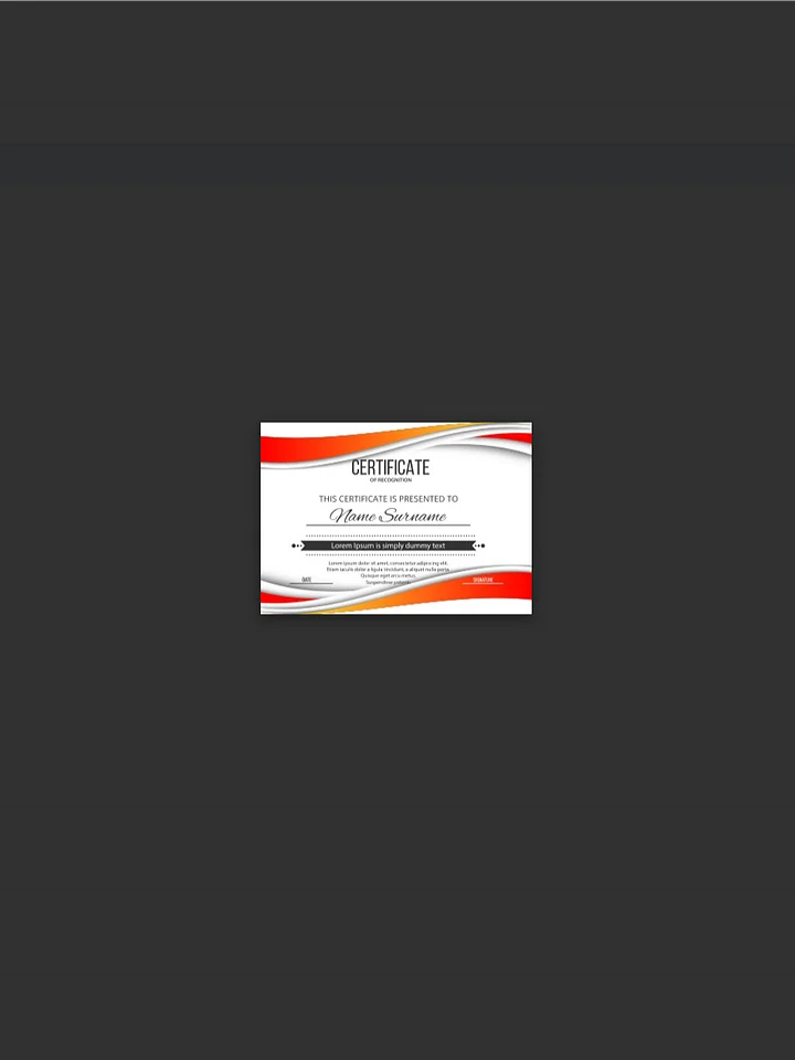 1000+ Certificate Templates – CorelDRAW (.CDR) + PNG Bundle product image (2)