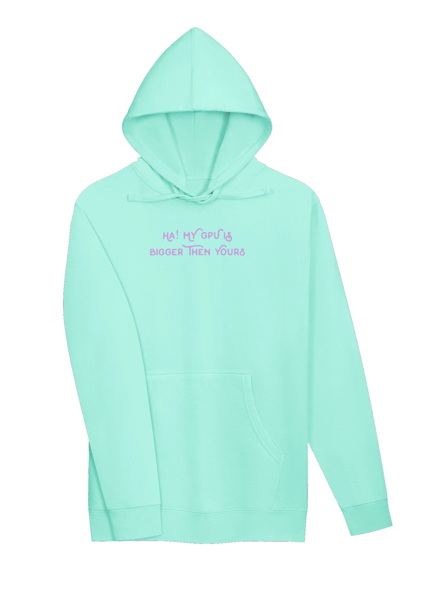 Ha My GPU Is Bigger Then Yours Meme Hoodie product image (7)
