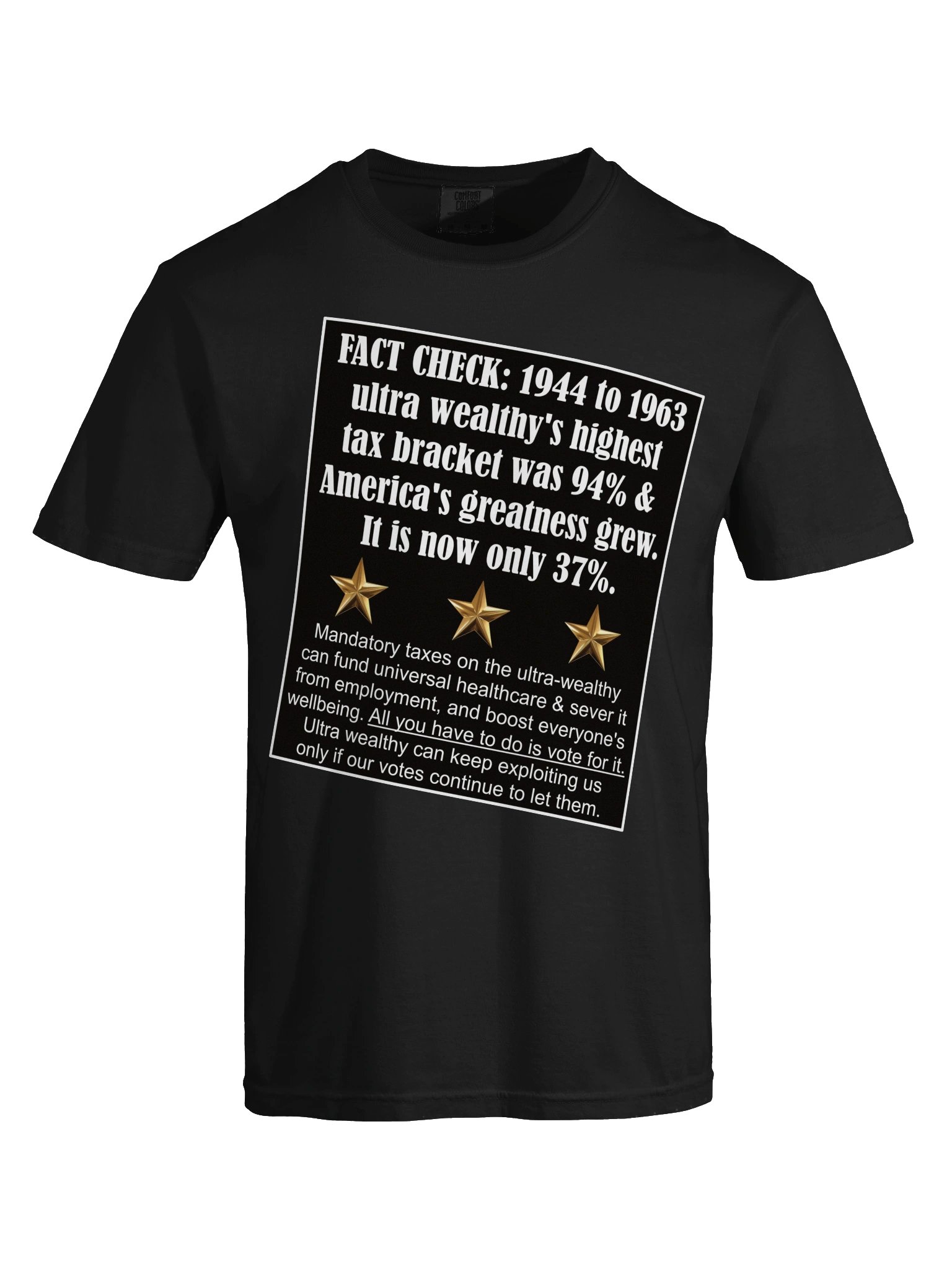 Quality Tee says: "Fact Check: 1944 to 1963..." product image (35)