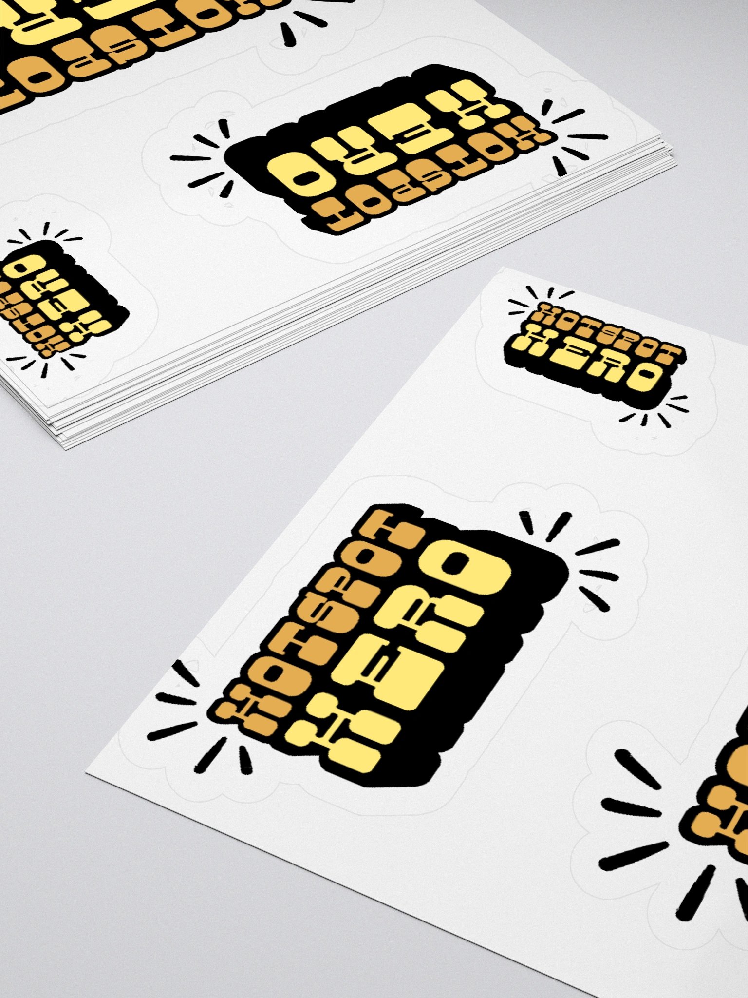 Hot Spot Hero - Regular Sticker Sheet product image (4)