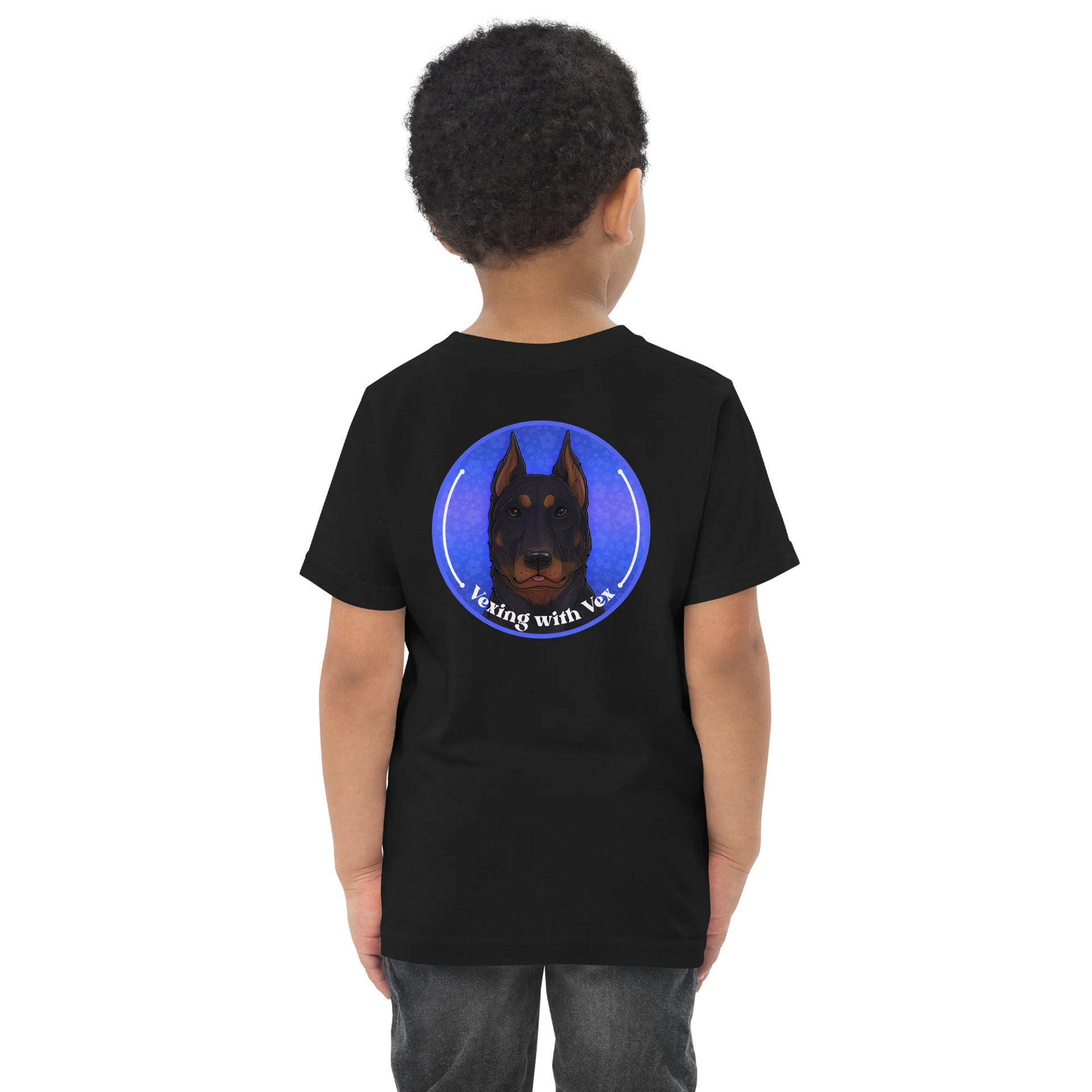 Mini Vexer Tee - Blue Static product image (3)