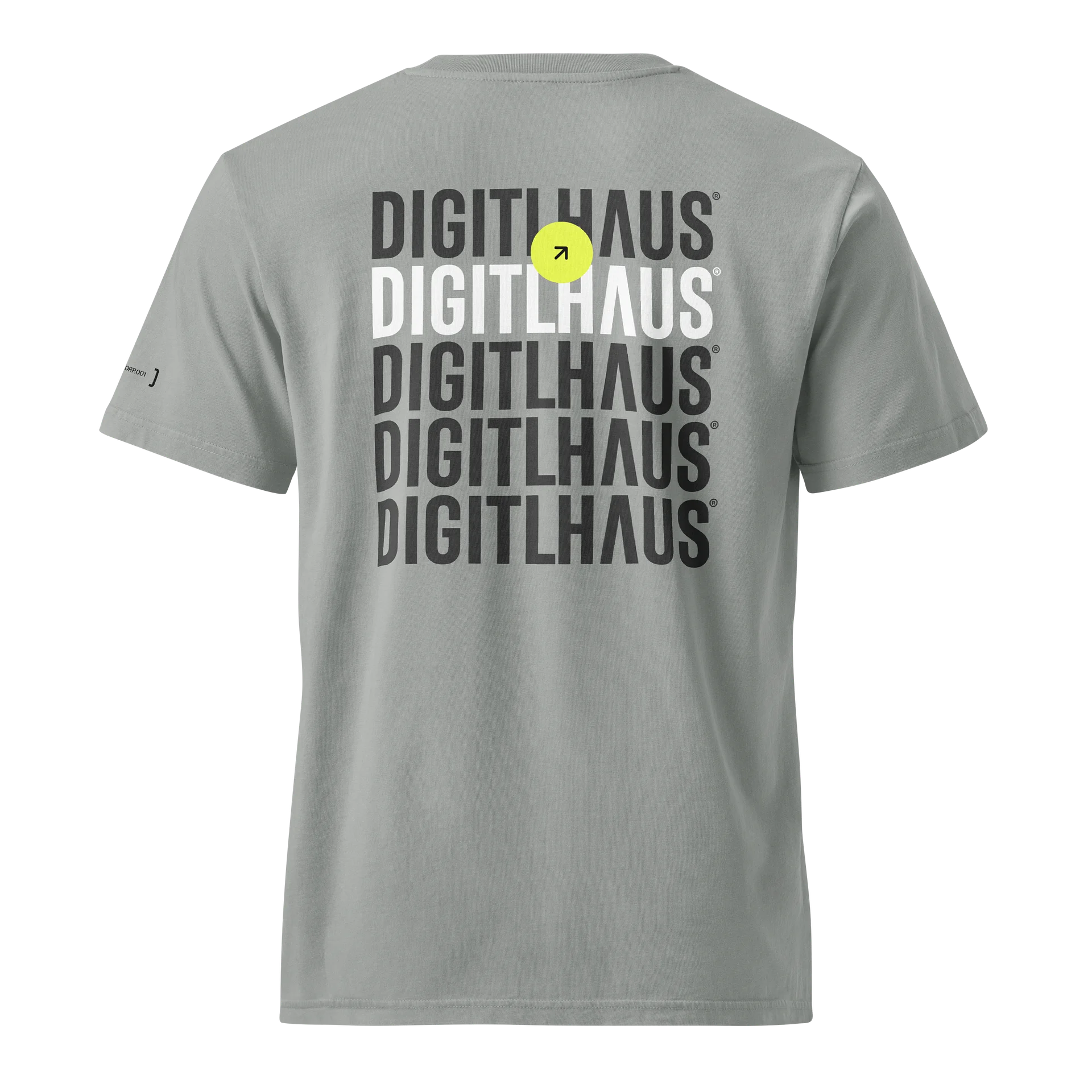 DigitlHaus Stacked T-Shirt - Grey Acid Wash product image (1)