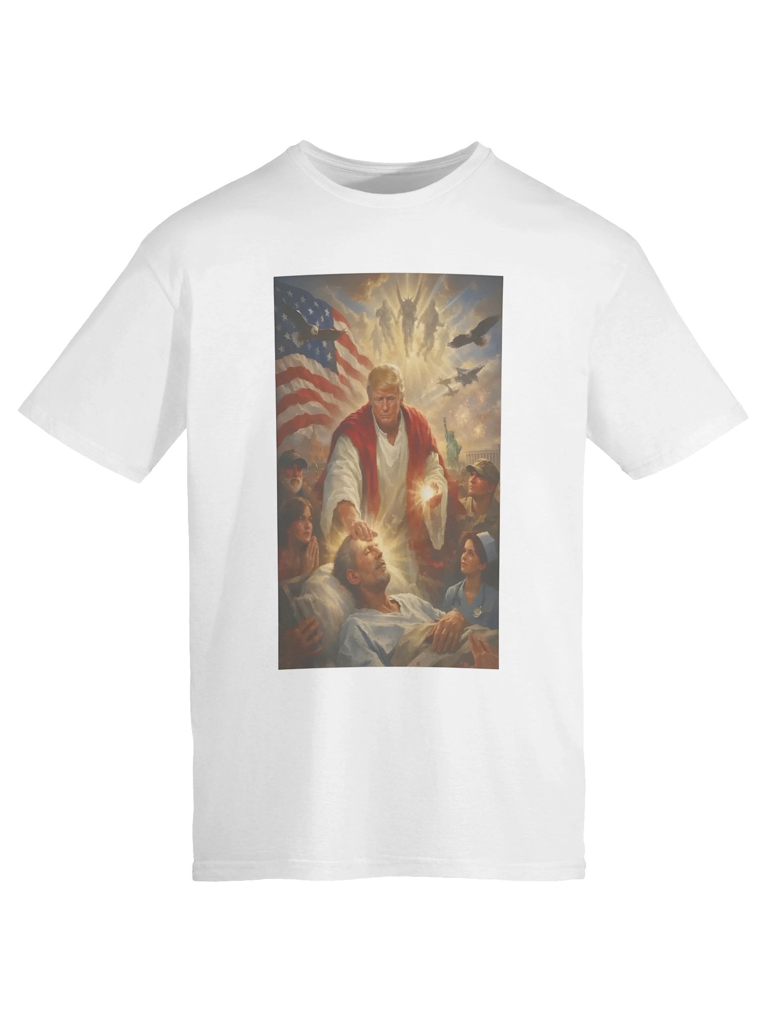 Trump Jesus Epstein Shirt product image (6)