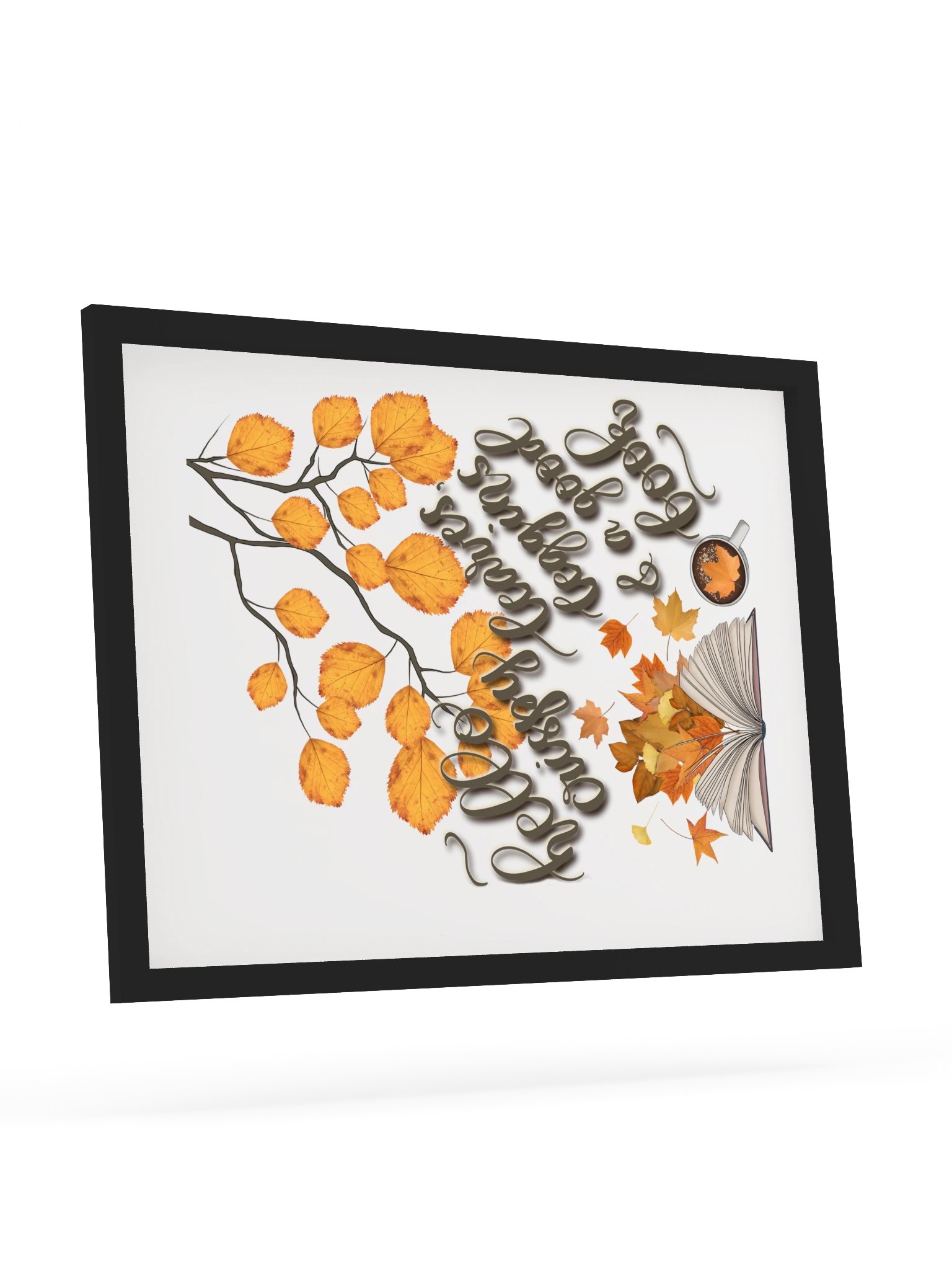 Peace Within Autumn Framed Poster product image (25)