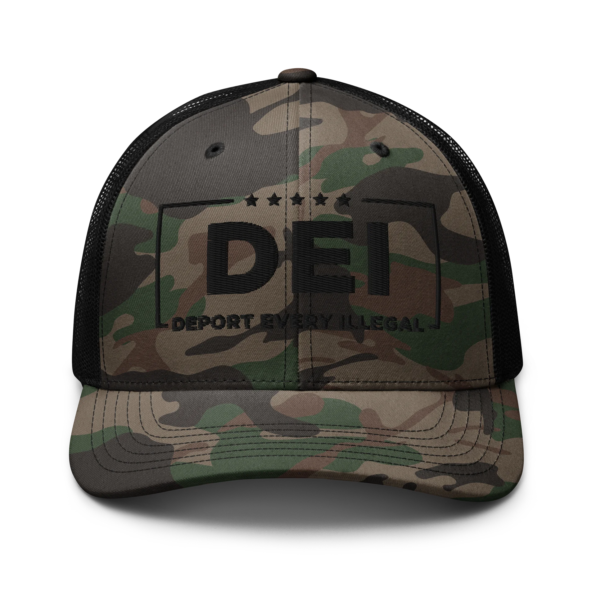 UnR DEI Camo Trucker Hat product image (1)