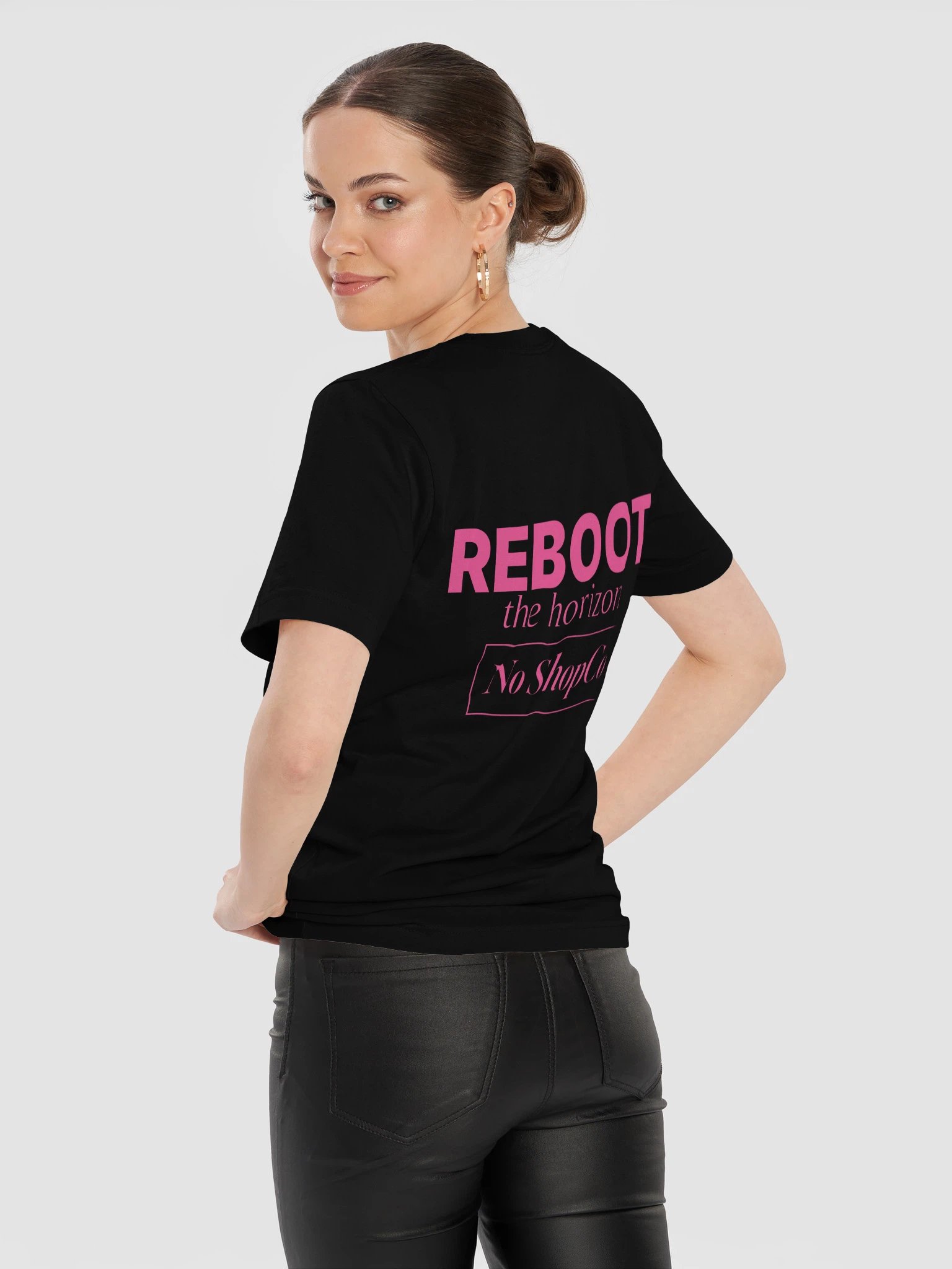 No Reboot the Horizon Pink Unisex Tee product image (26)