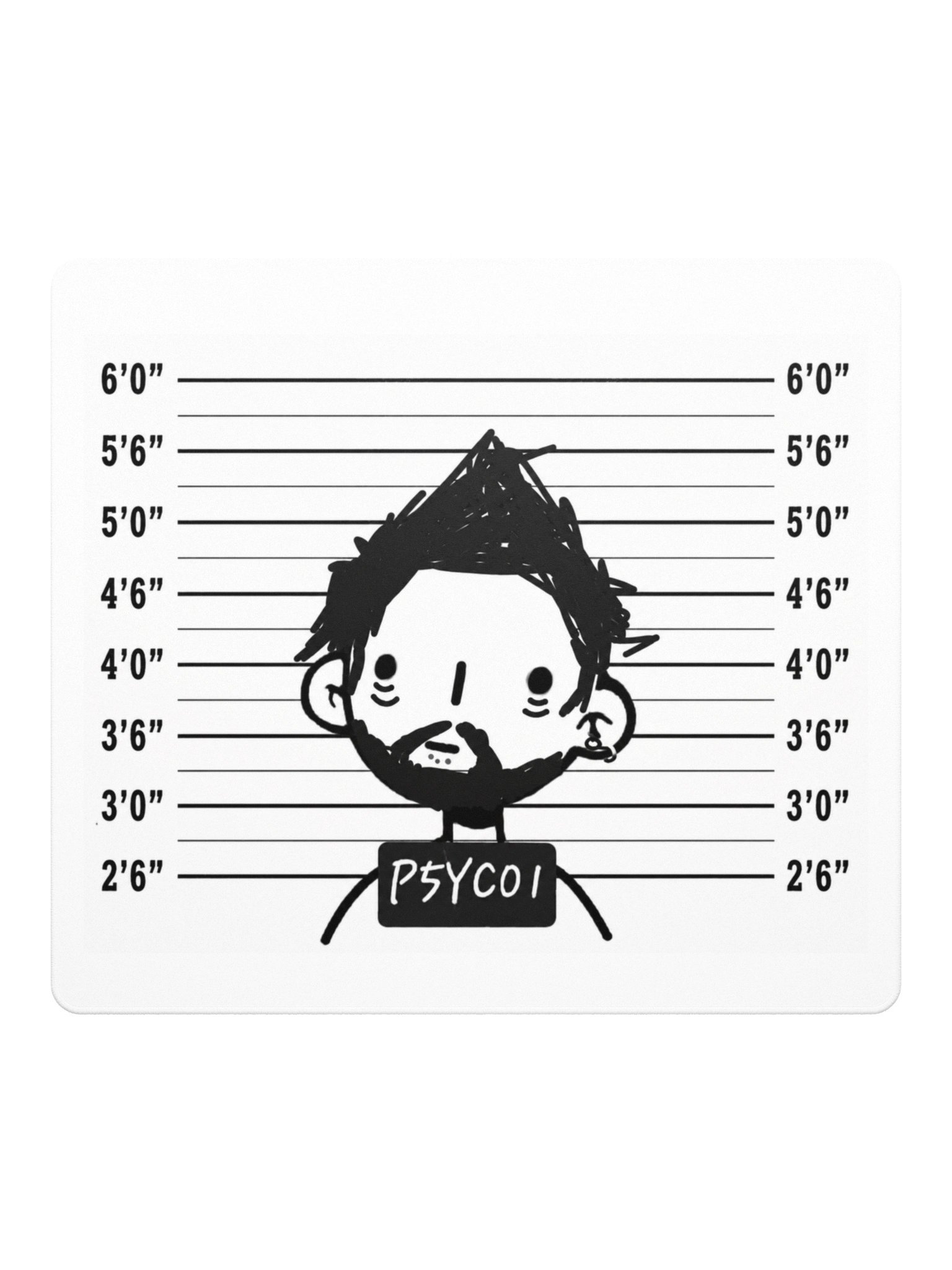 P5YC01 Mugshot Gaming Mouse Pad product image (2)