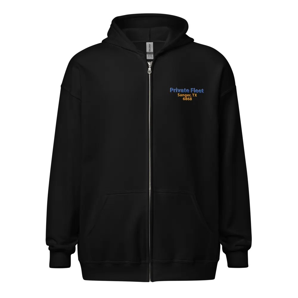 6868 Sanger Walmart Private Fleet Zip-up product image (2)