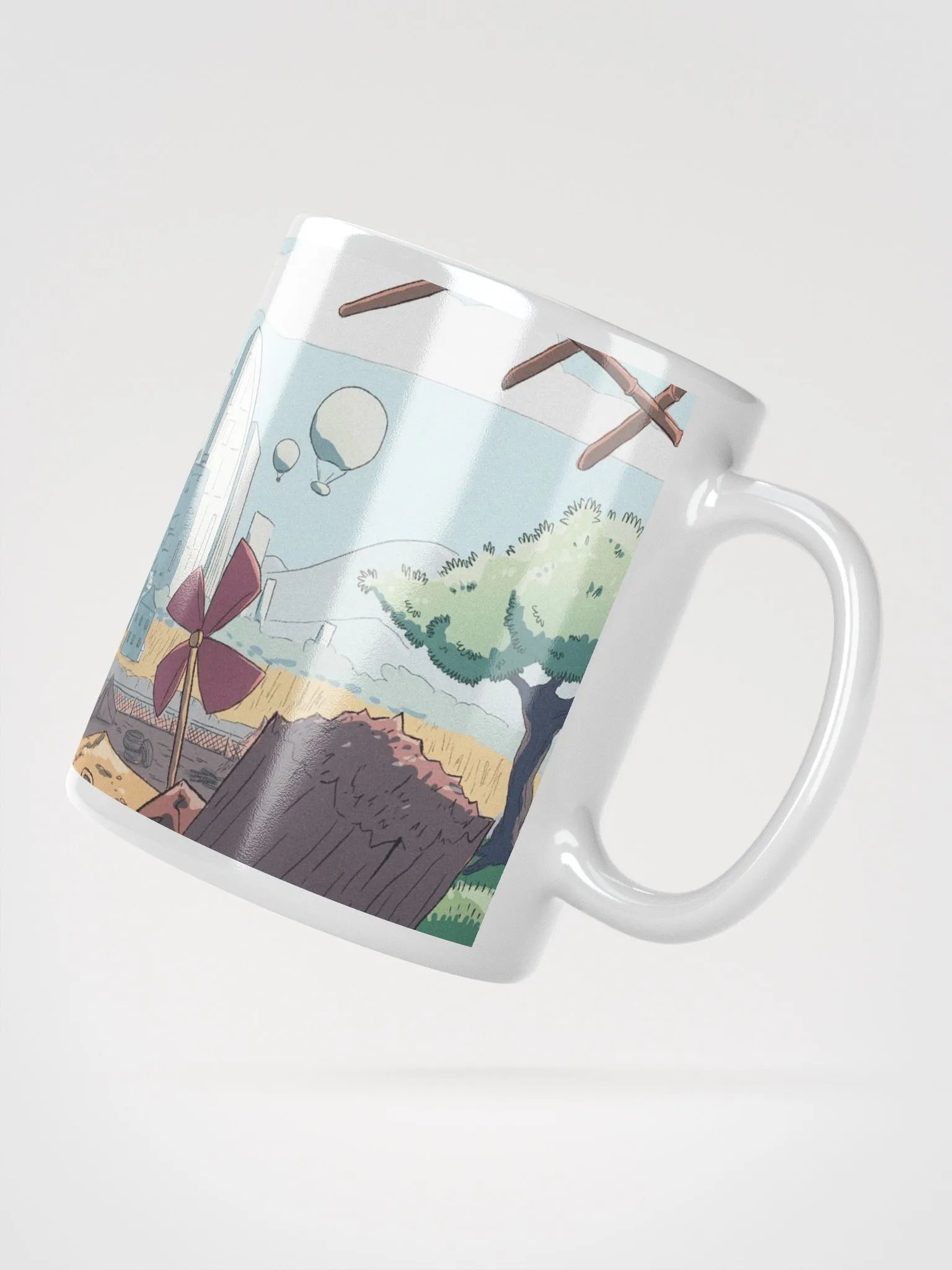 Defence of Hope | White Glossy Mug product image (2)