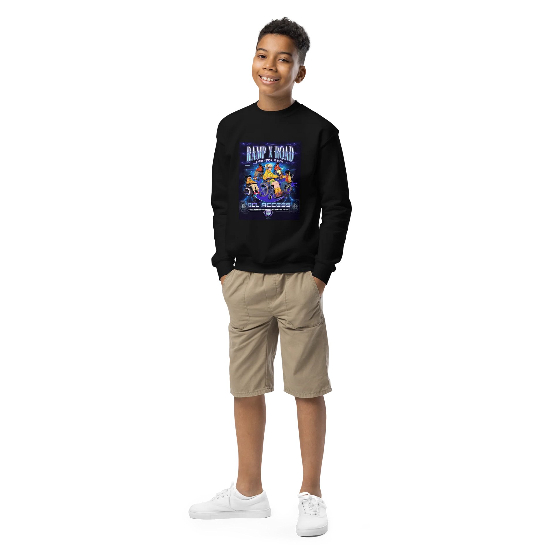 R X R Graphic Youth Sweatshirt product image (1)