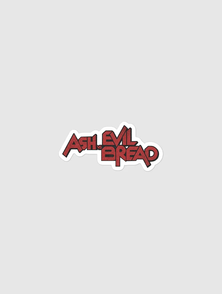 ASHvsEVILBREAD - Red Logo Sticker product image (1)