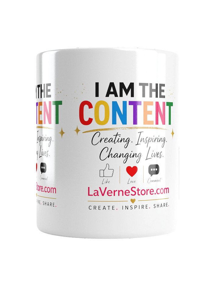 I AM THE CONTENT Mug product image (4)