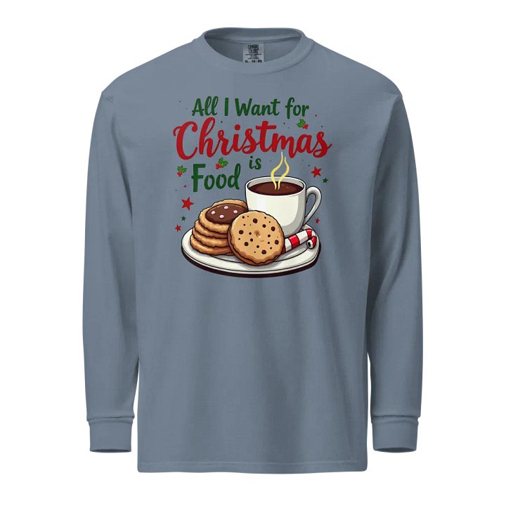 Festive Foodie Long Sleeve Shirt product image (1)