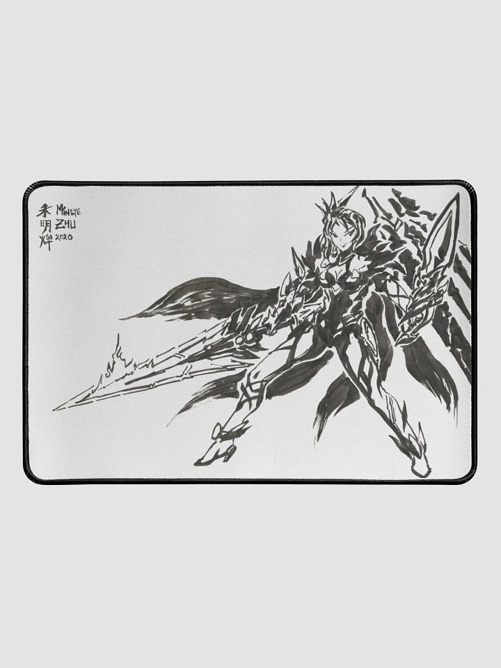 Vermillion Knight Himeko Ink Deskmat 12x18 product image (1)