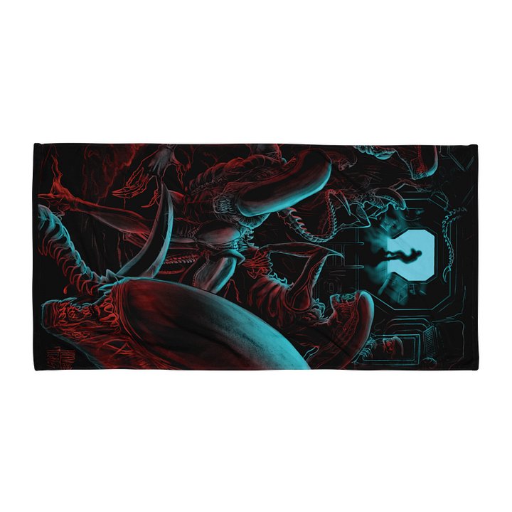 Aliens Beach Towel product image (1)