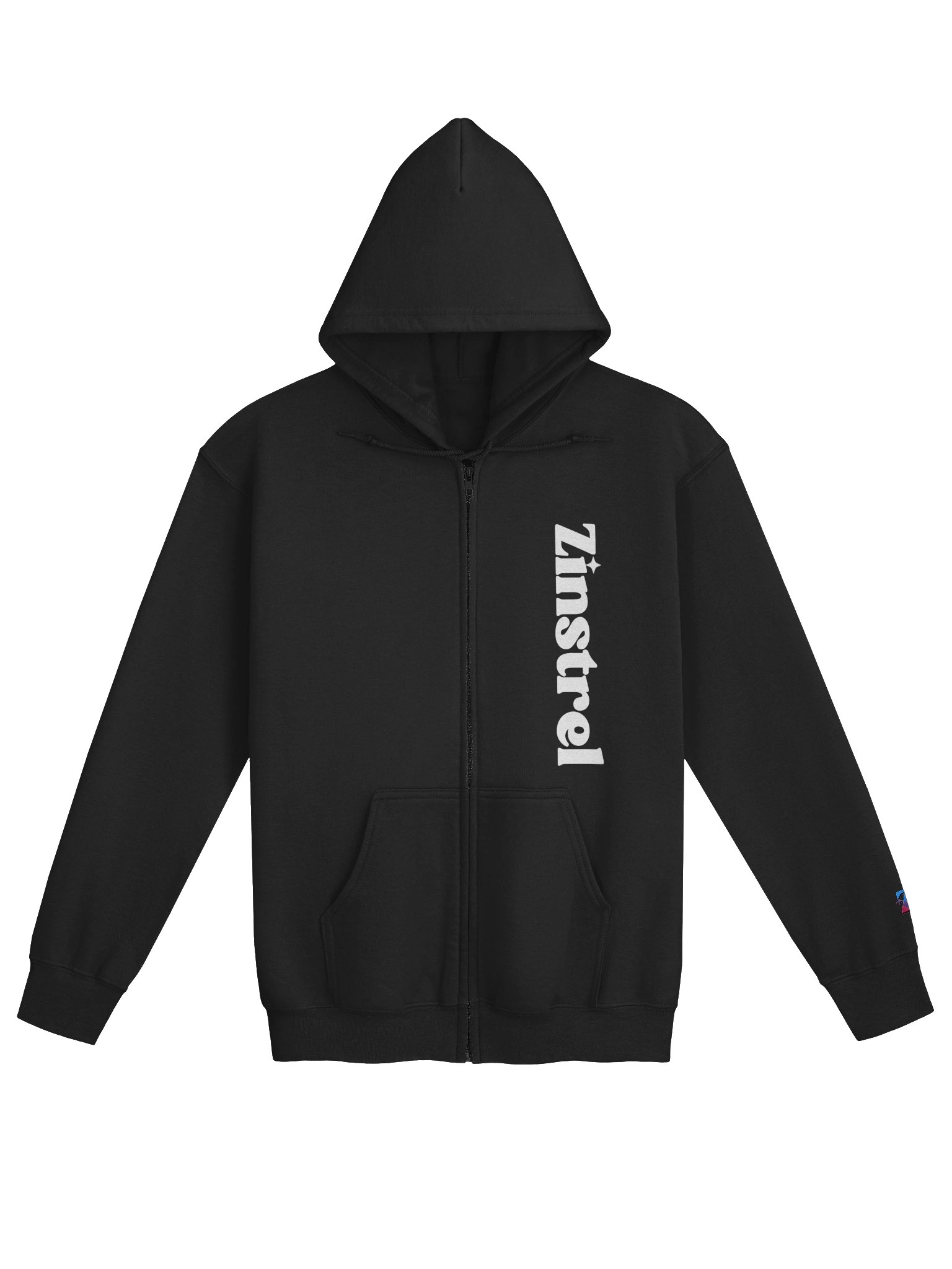 Bold Monochrome Zip Hoodie product image (1)