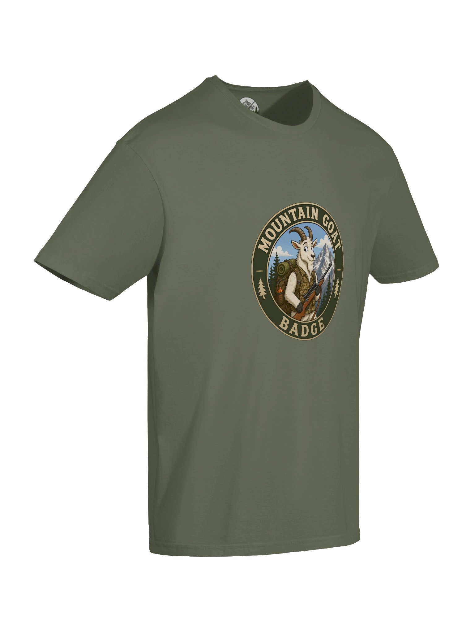 Mountain Goat Badge Tee product image (94)