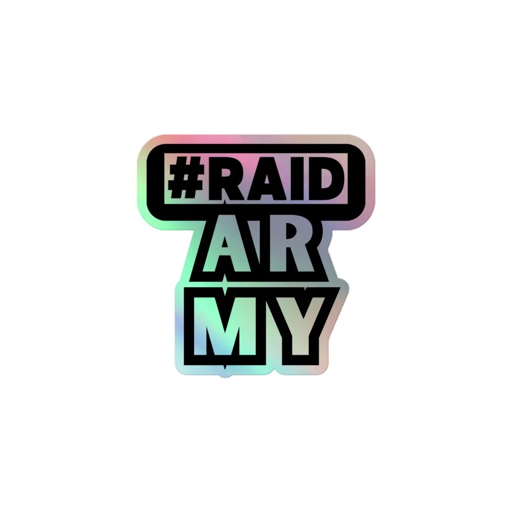 #RaidArmy Sticker product image (2)