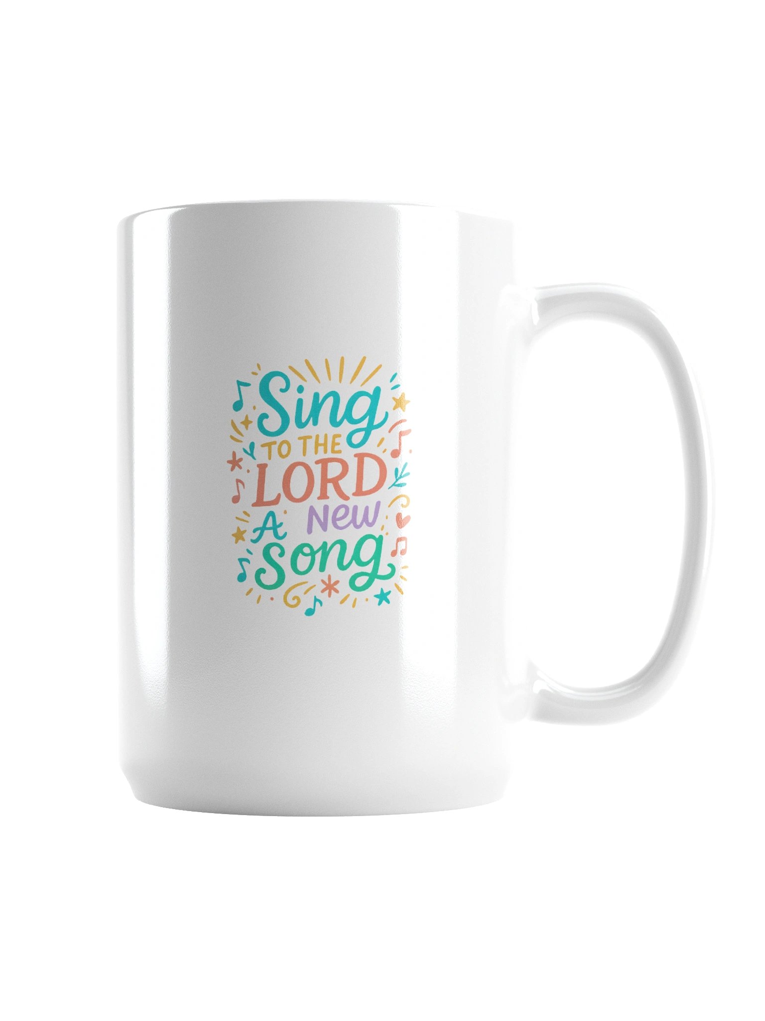 Sing To The LORD A New Song - Coffee Mug product image (2)