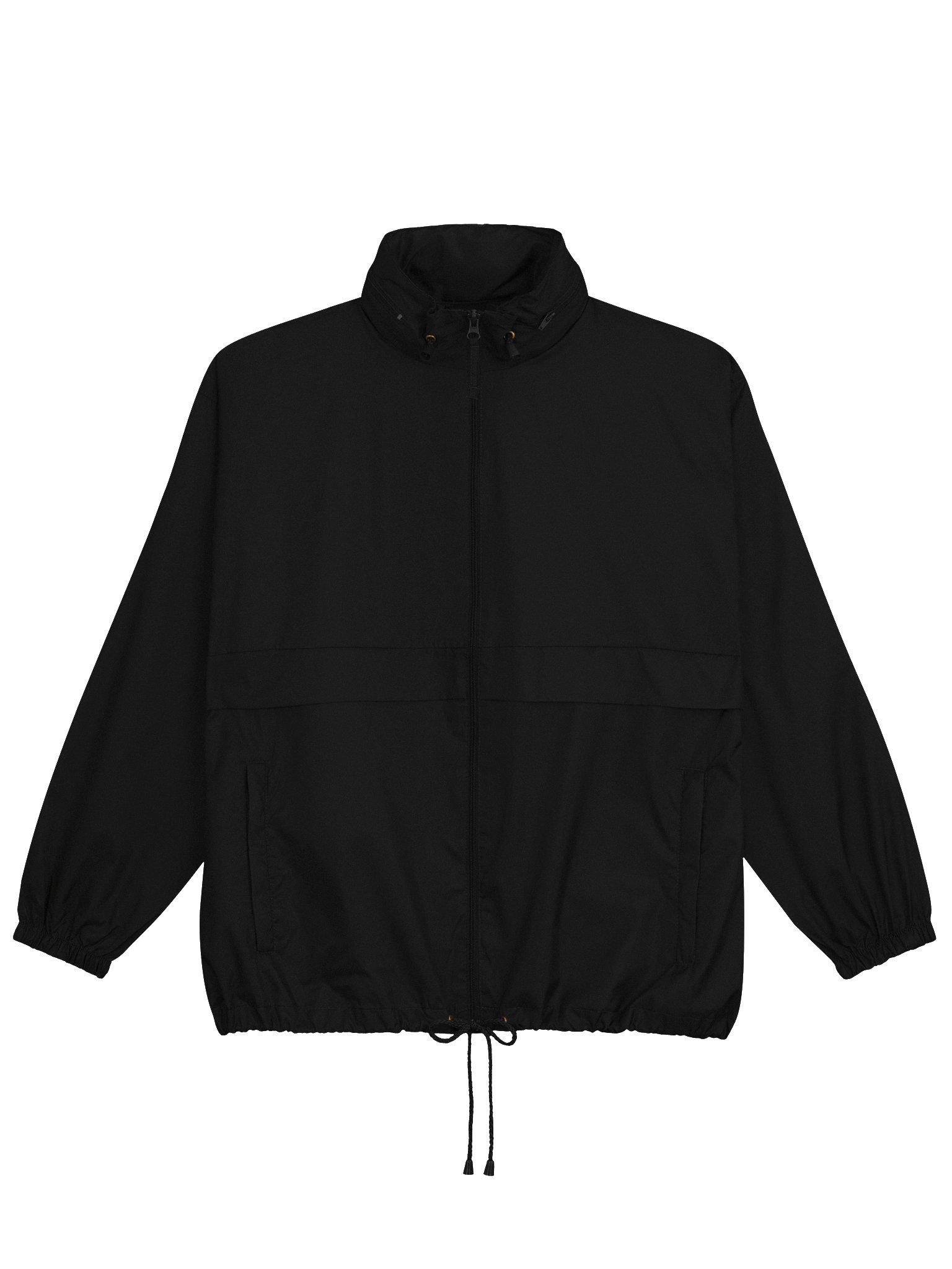 "ALLE MEINE FREUNDE hassen qwertzio" Windbreaker product image (5)