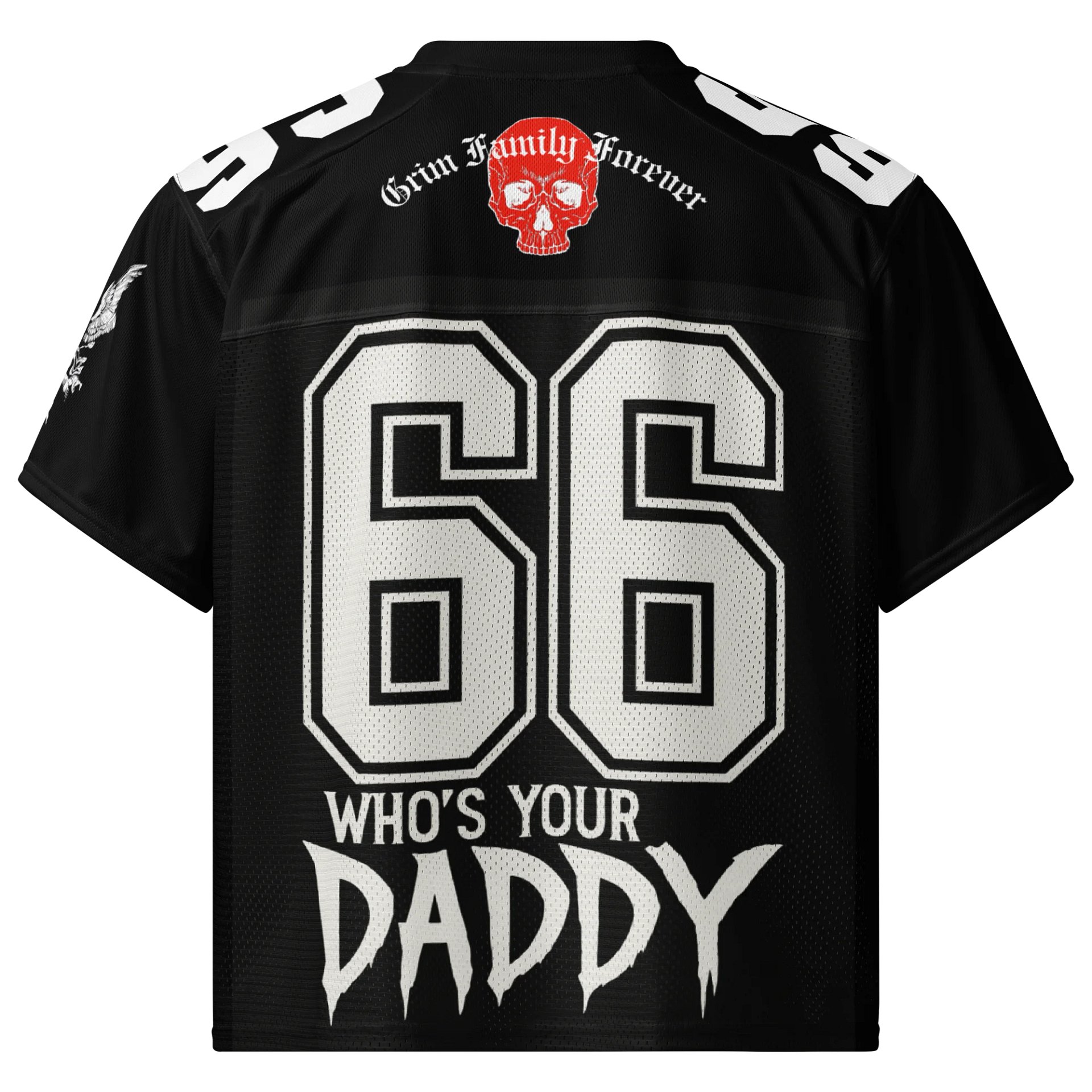 GRIMFAM TEAM JERSEY – #66 – BLACKOUT EDITION product image (2)