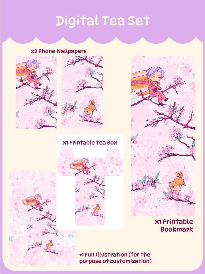 Digital Tea Set product image (1)