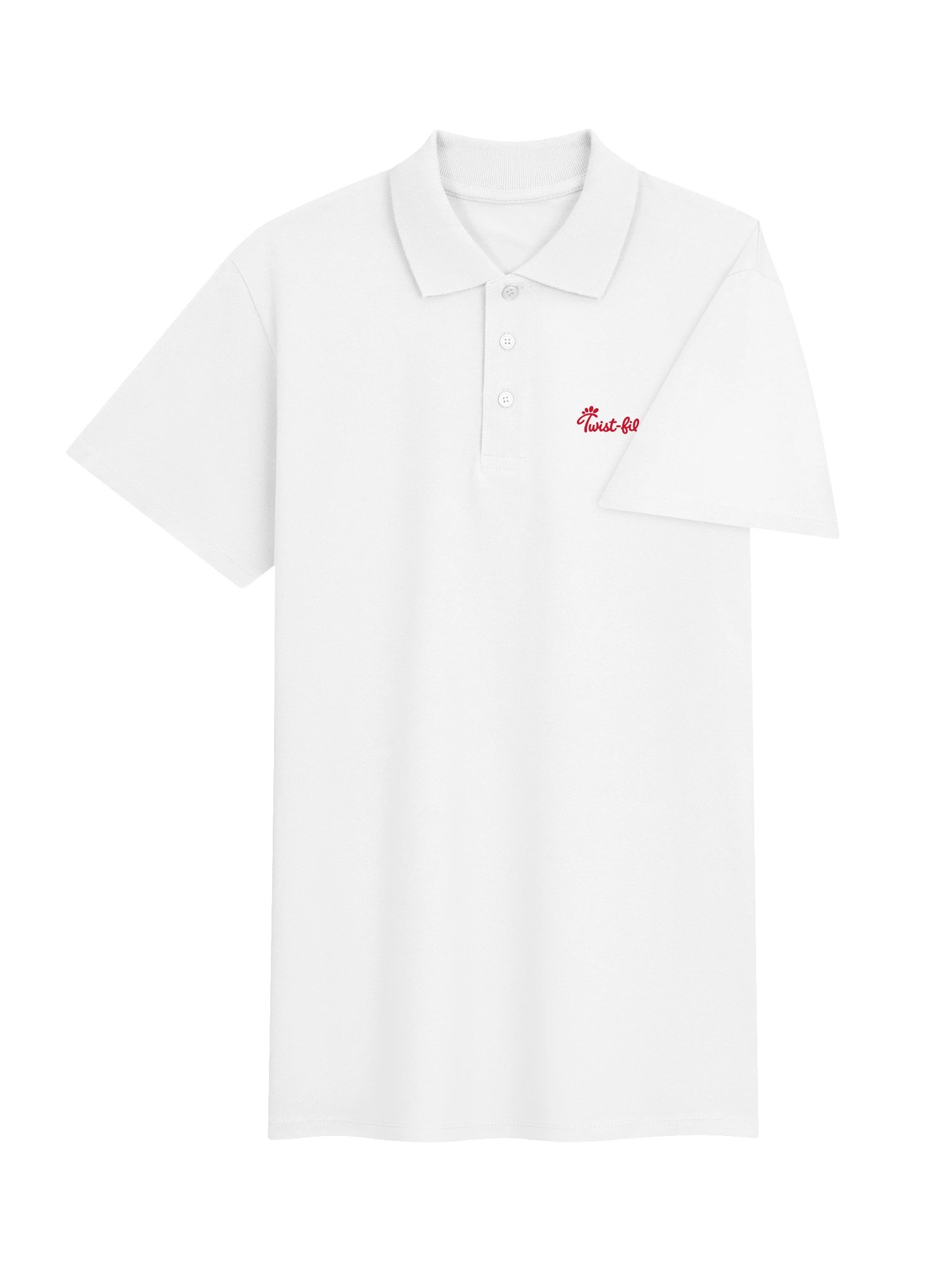 Twist-a-Roo SOL'S White Polo product image (4)