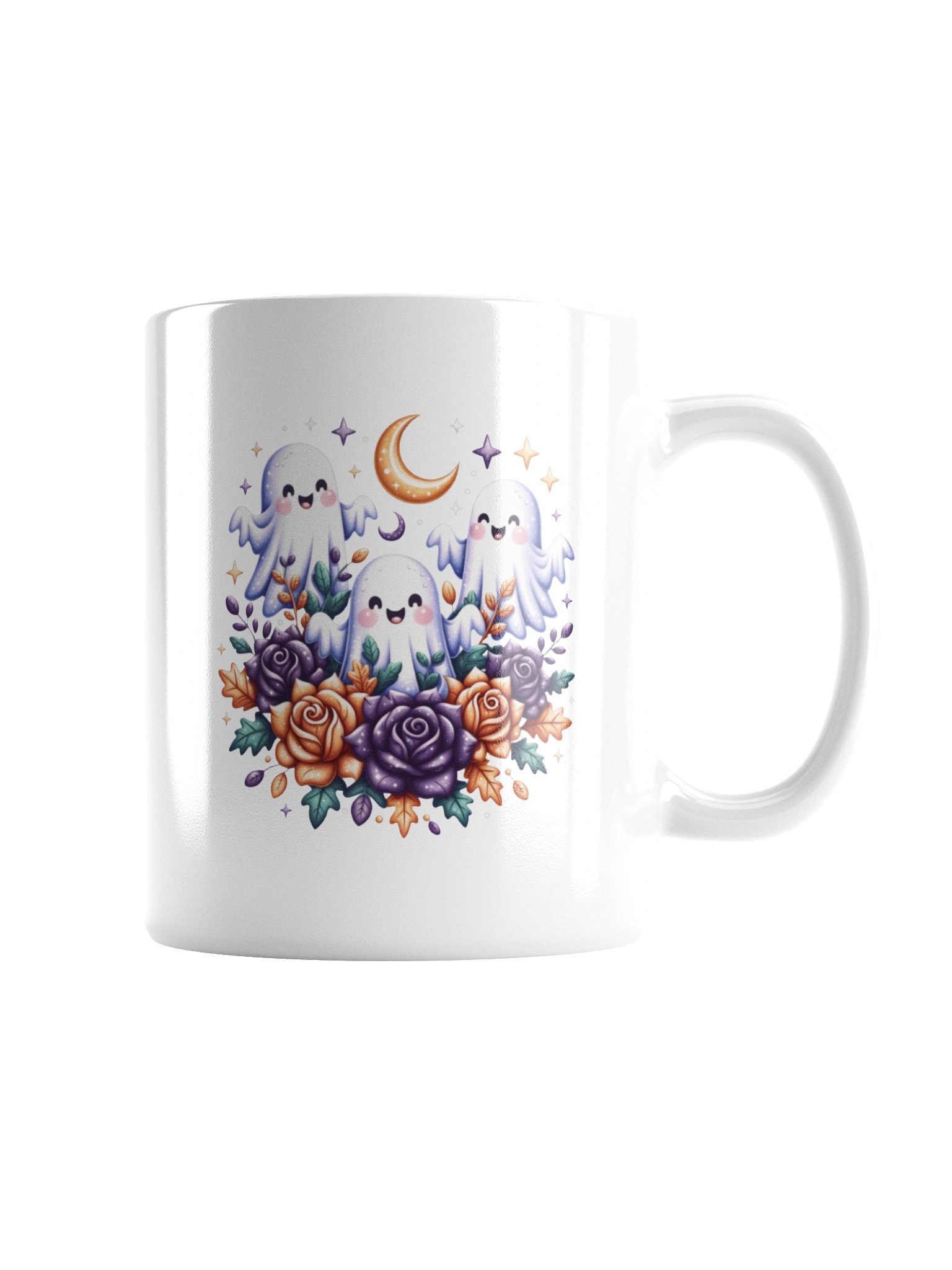 Spooky Cute Ghost Bouquet Coffee Mug product image (9)