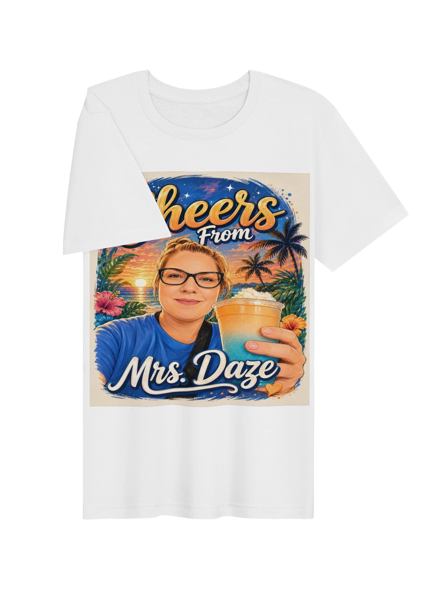 Cheers from Mrs. Daze T-Shirt product image (7)