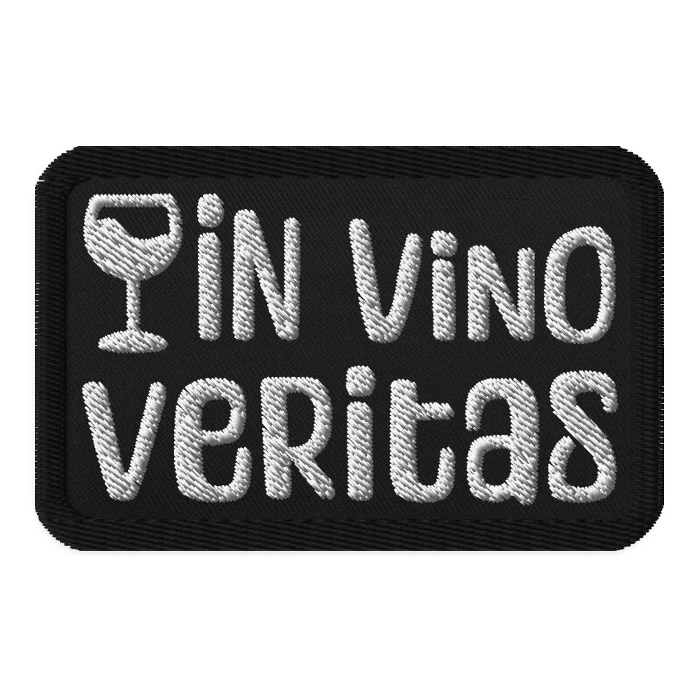 In Vino Veritas Patch product image (1)