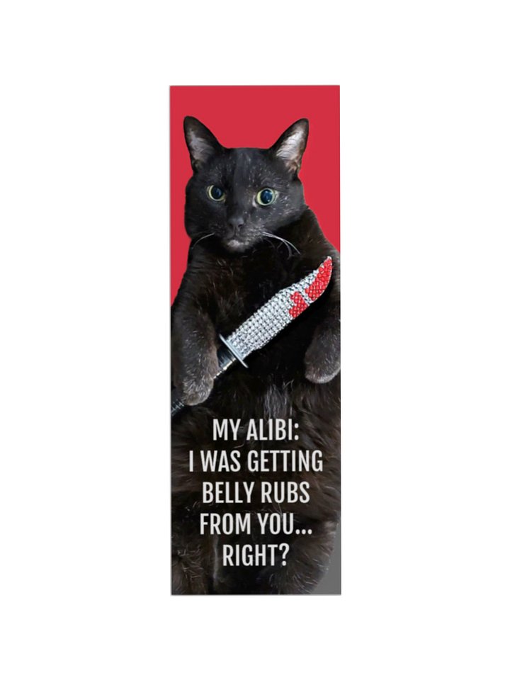 The Purrfect Crime bookmark product image (1)