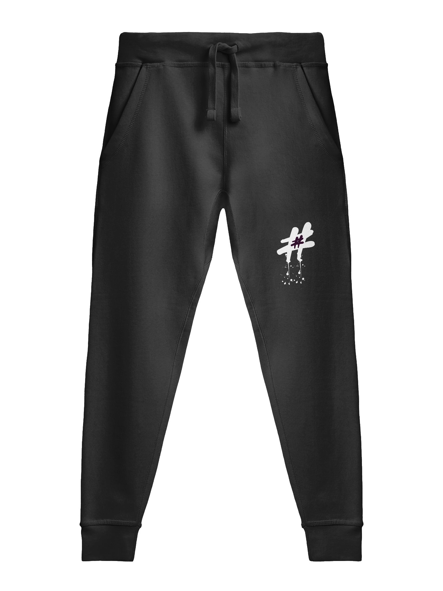 GRAFFITI EDITION JOGGERS (BLACK) product image (1)