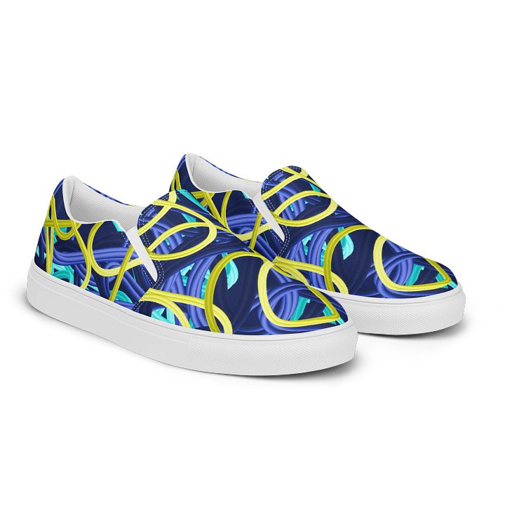 Chaos Knot Men's Slip-On Shoes product image (2)