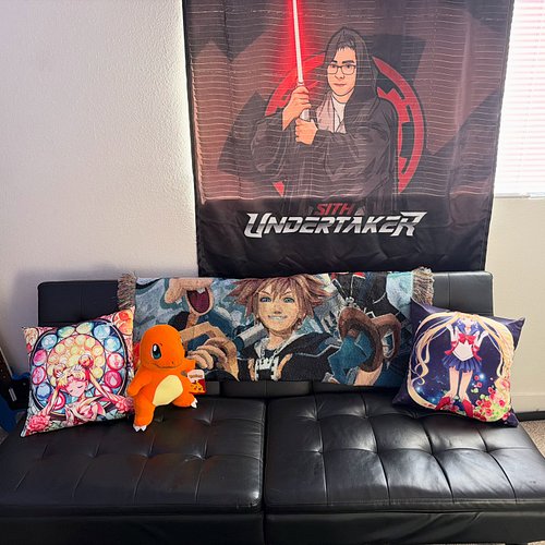 Living how my new futon is coming together! #anime #sailormoon #pokemon #fyp #foryourpage