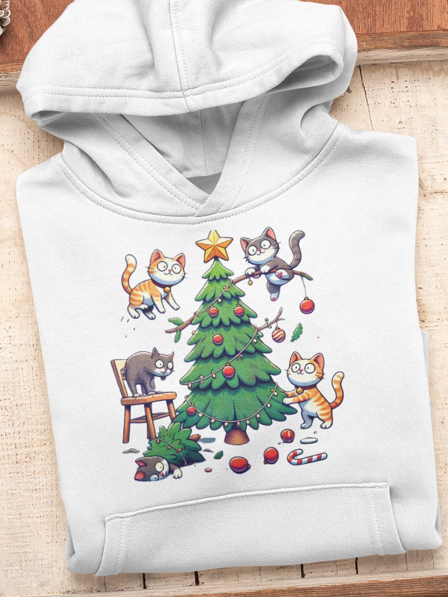 Cats & Christmas Chaos Hoodie product image (61)
