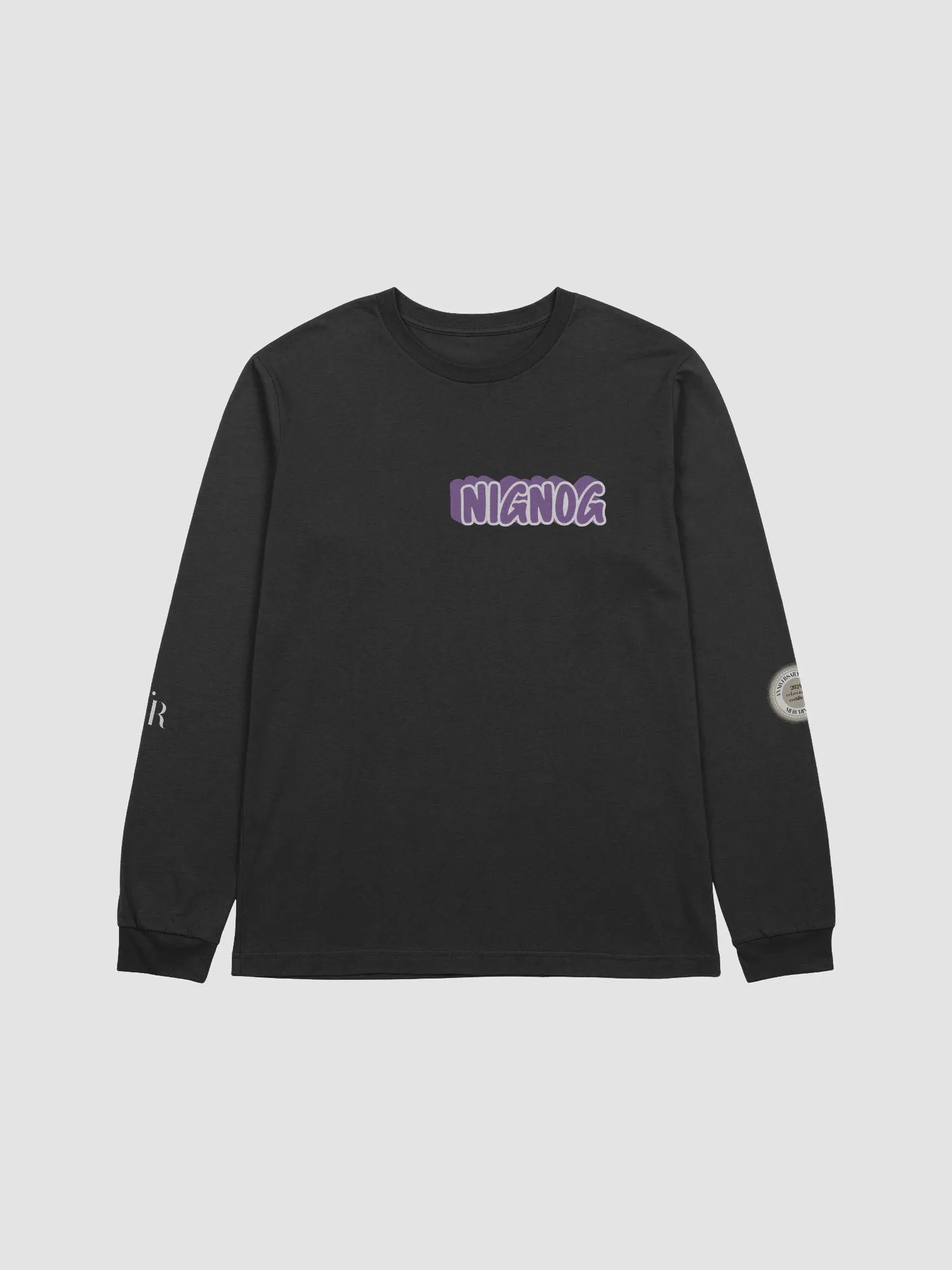 PURPLE ALT NigNog Long Tee product image (1)
