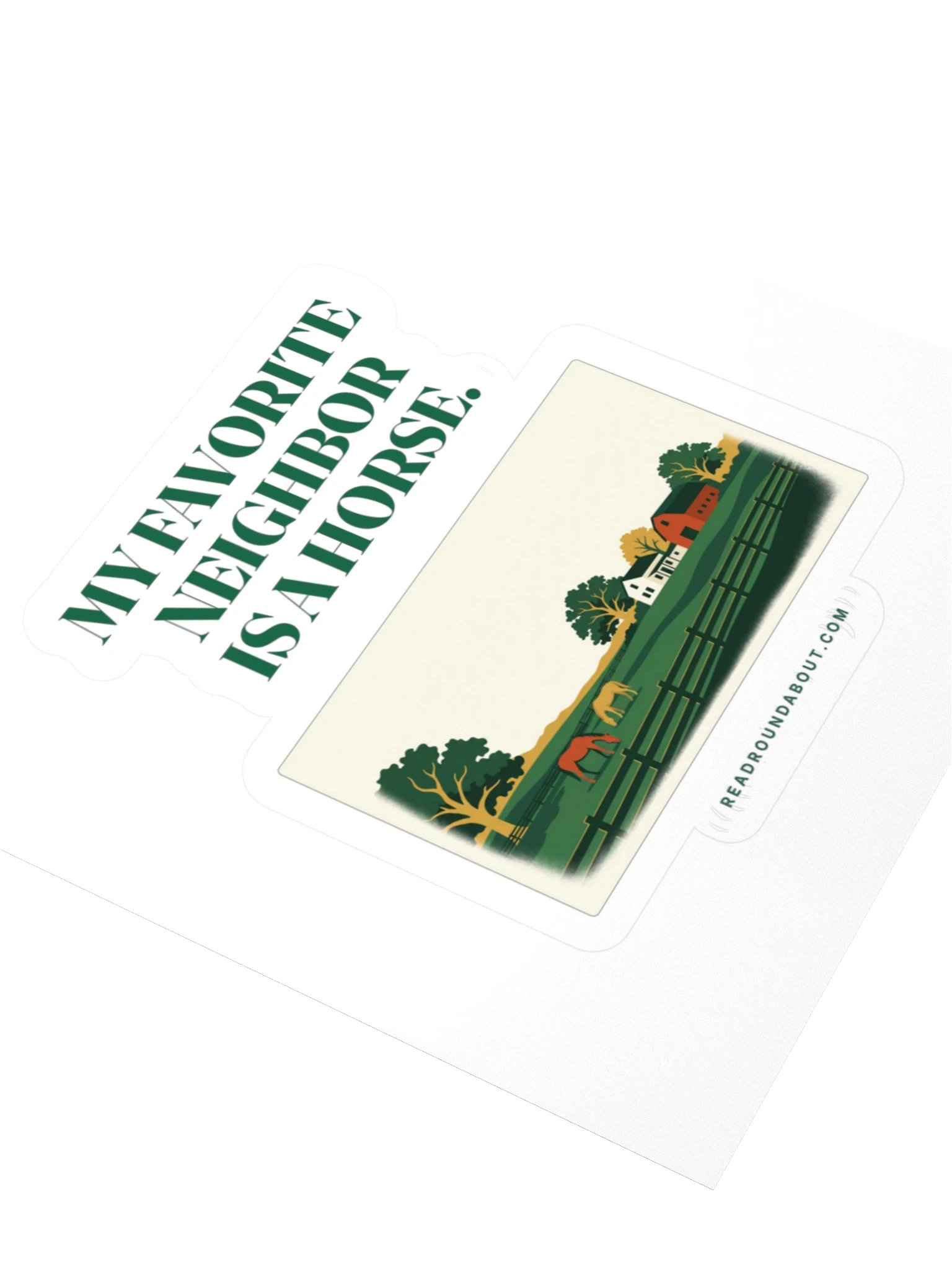 Favorite Neighbor Sticker product image (3)