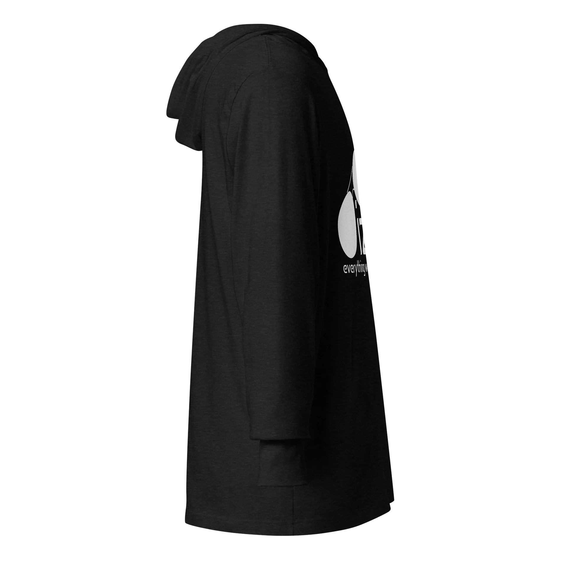 IzFly - Minimal Gothic Silhouette Hoodie Tee product image (5)