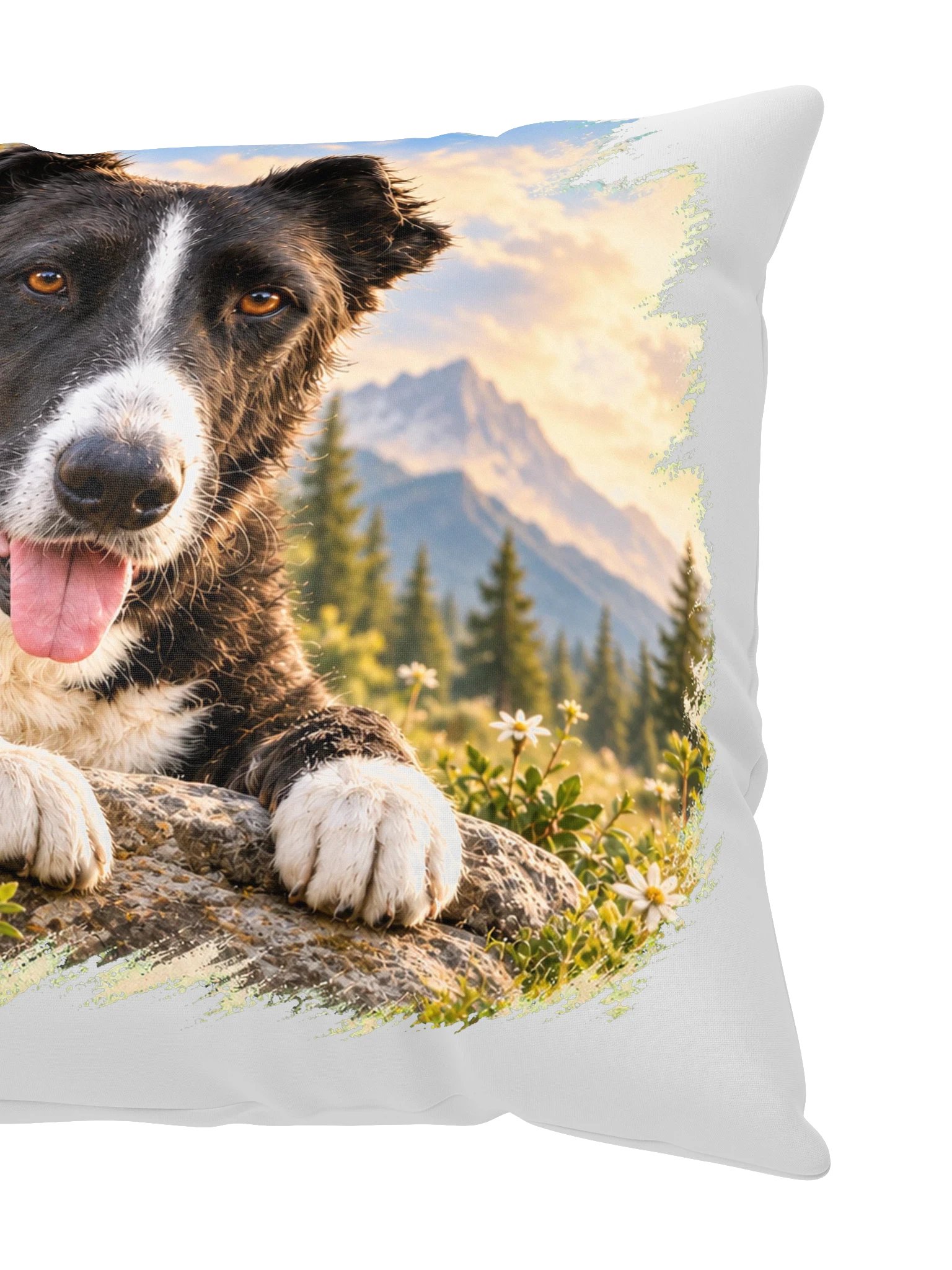 Lucky – Zuhause ist da, wo Hunde Hoffnung schenken. Kissen product image (7)