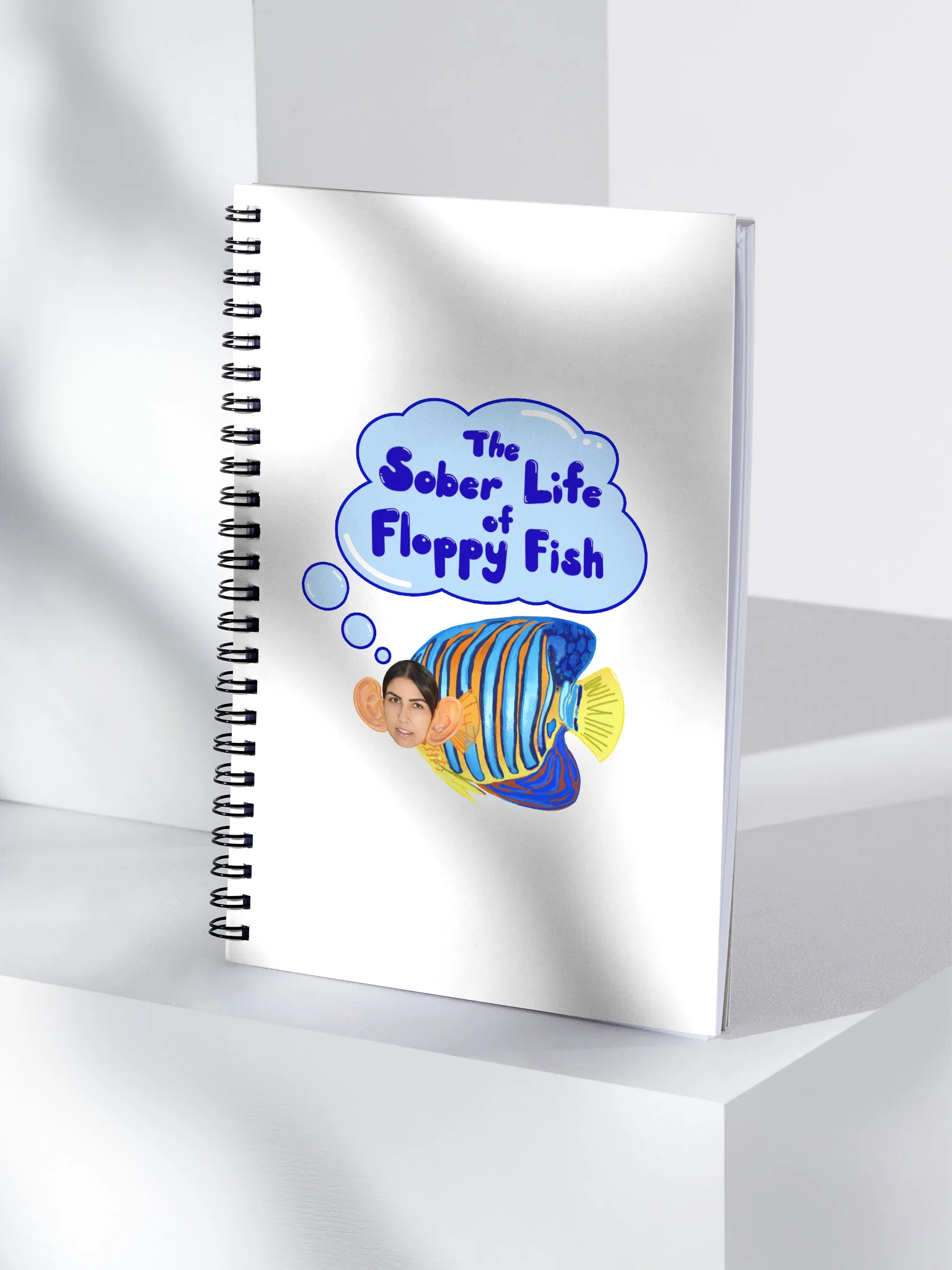 Sober Floppy Fish Note Book product image (4)
