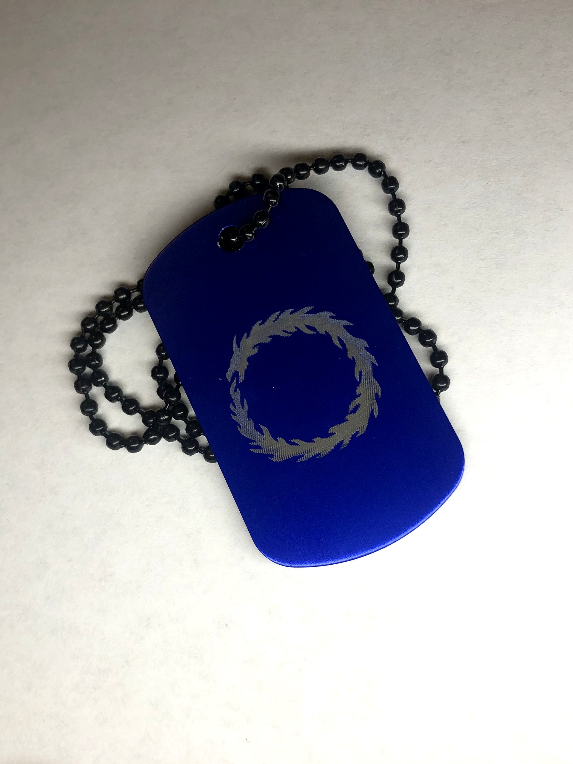 ARCANUM - Engraved Dog Tag Pendant Necklace product image (3)