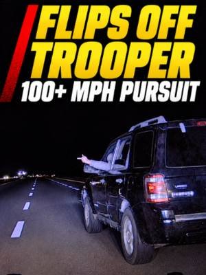 He flipped off the trooper during a pursuit on I-40 in Crittenden County on Oct. 9. The trooper says the SUV exceeded 100 mph before the pursuit ended at a guardrail.  WATCH FULL VIDEO HERE: https://neareport.com/2026/10/16/video-trooper-ends-i-40-pursuit-by-spinning-suv-into-guardrail/