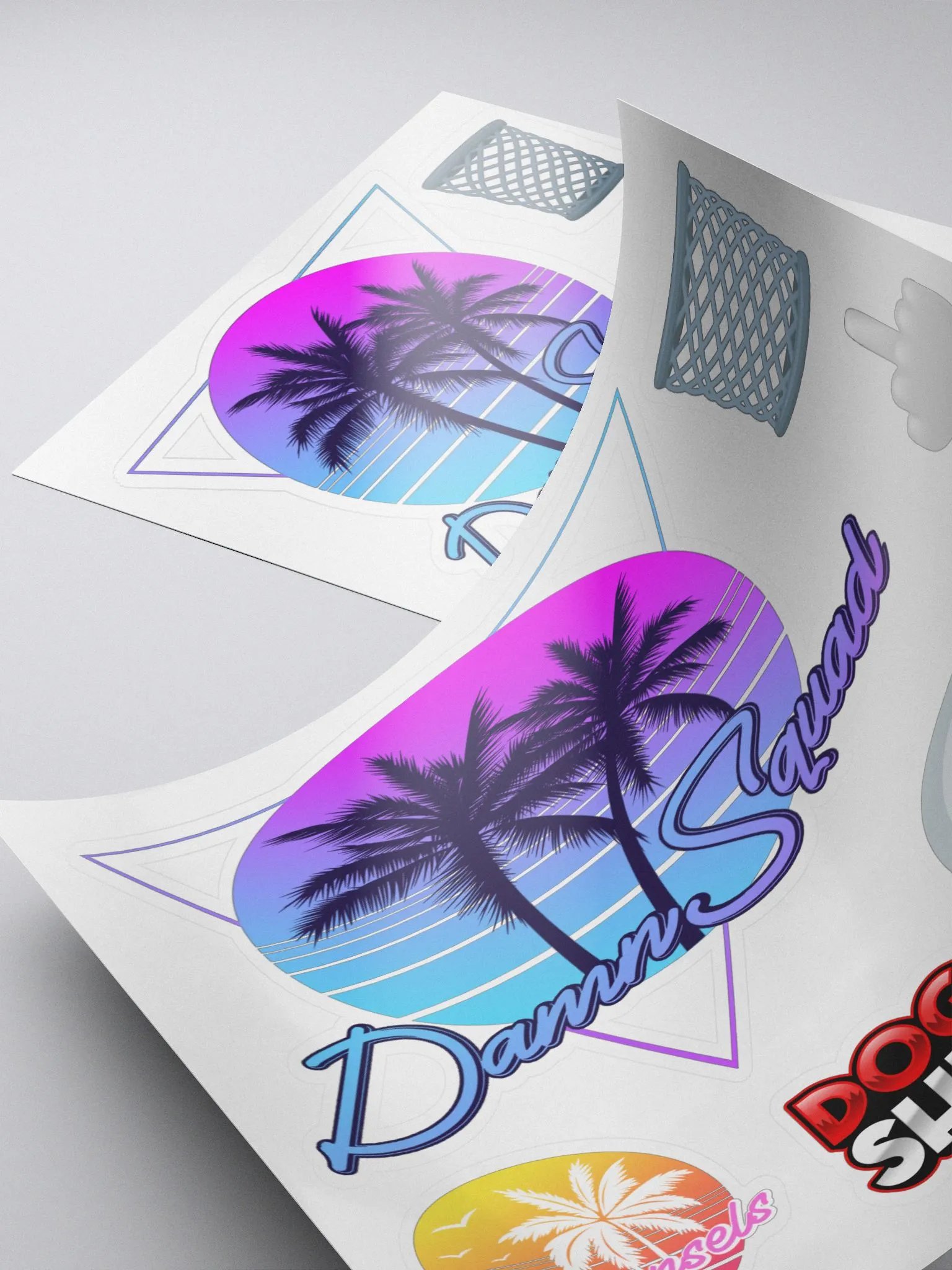 DamnSquad Sticker Sheet product image (3)