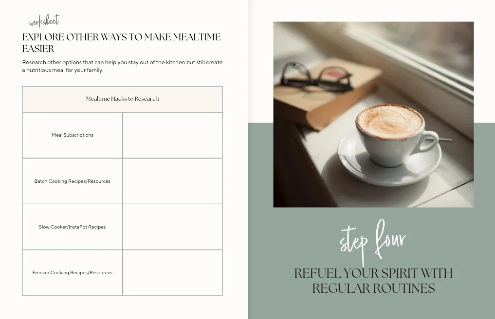 The Real Life Routine Builder: A Workbook for Women Who Are Tired of Winging It product image (6)